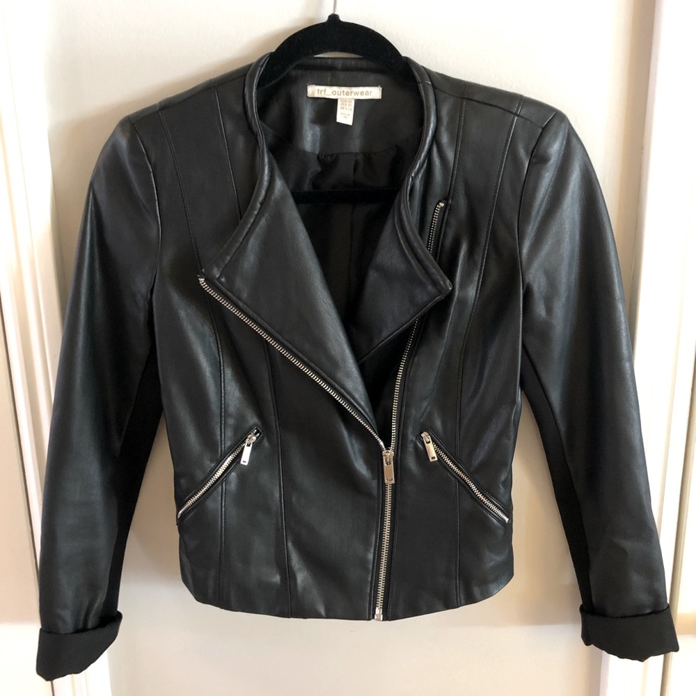 Zara Faux Leather Jacket